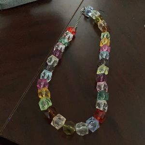 Short gumdrop necklace